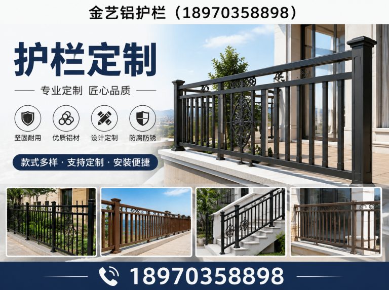 铅山县铝艺楼梯扶手展示图