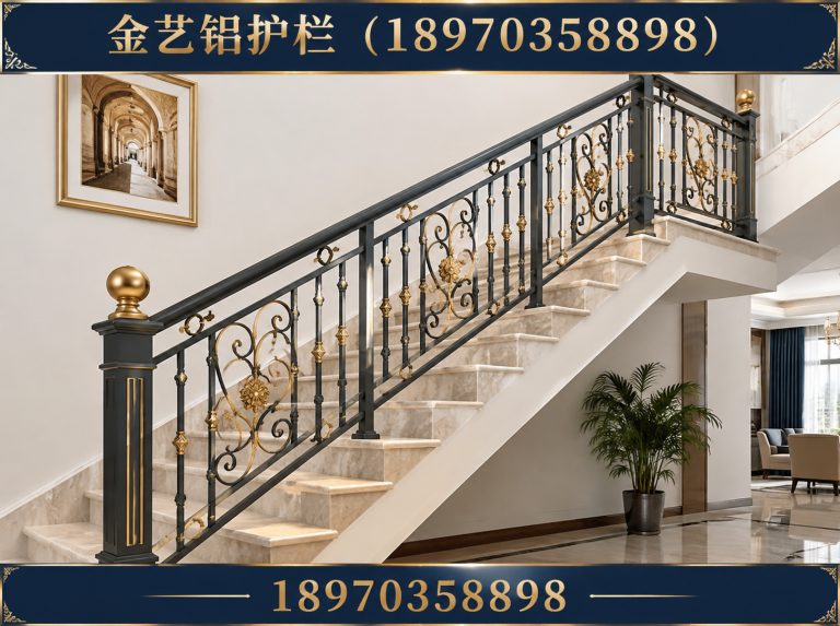铅山县铝合金护栏展示图